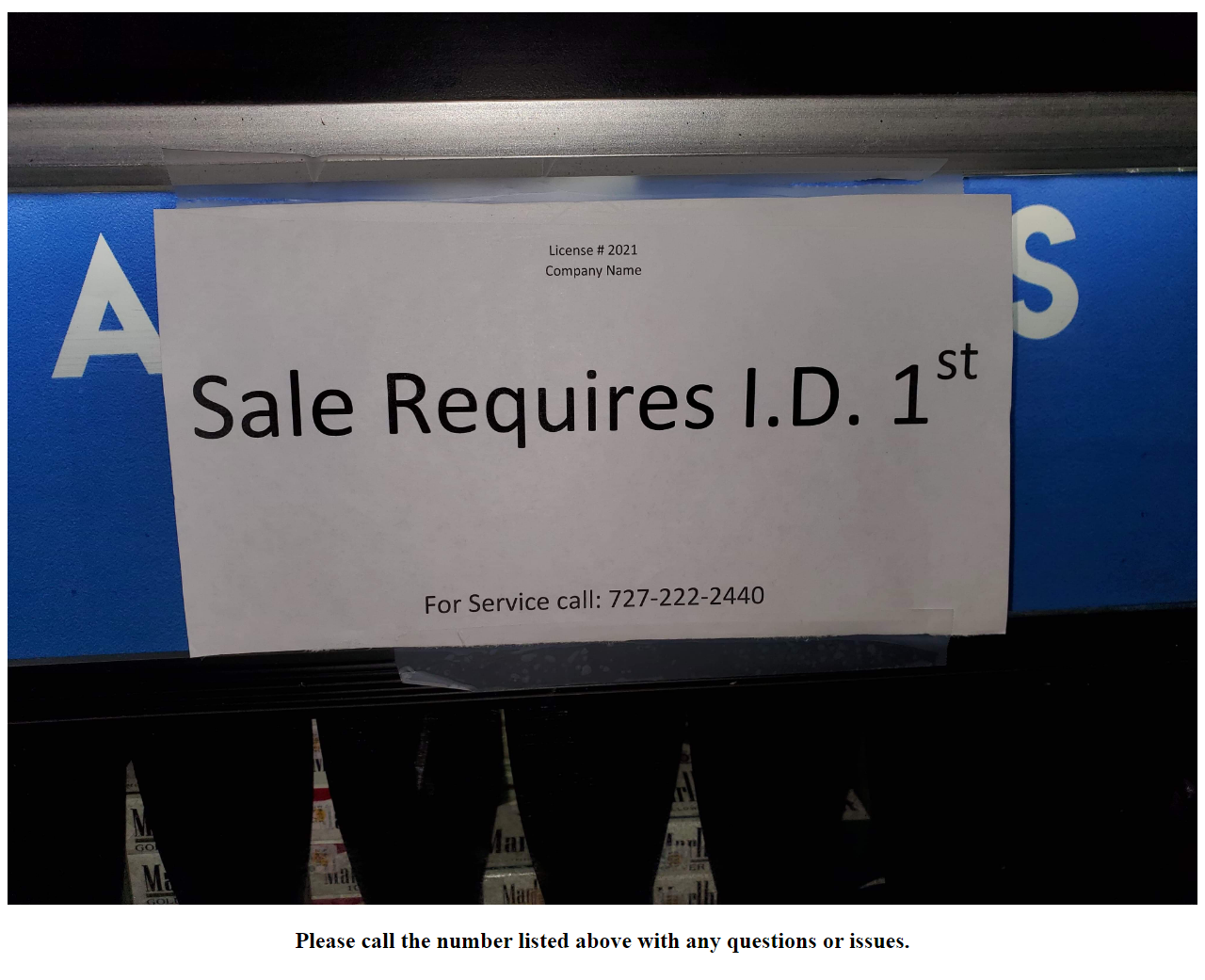 Sales Required ID 1st